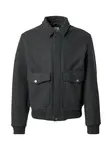 JACK & JONES Prechodná bunda 'JJSHANE'  čierna melírovaná