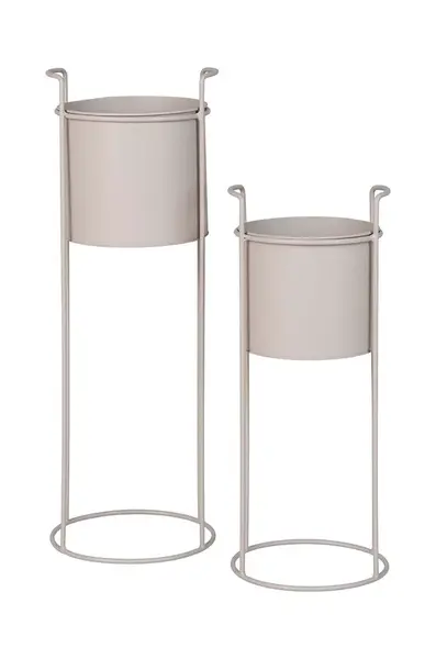 Květináč s podstavcem House Nordic Rabo 18 x 50 / 21,5 x 65 cm 2-pack