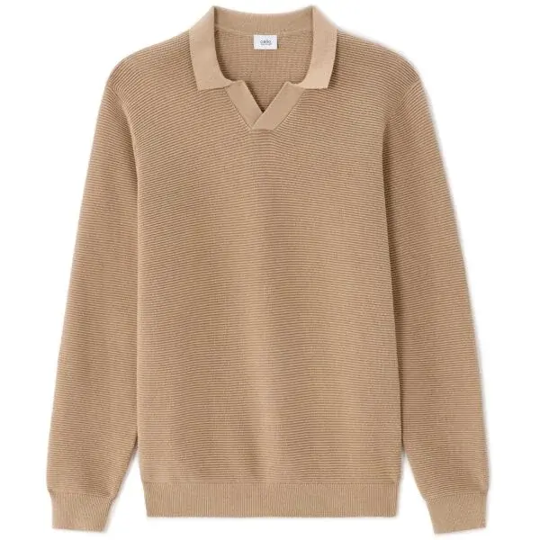 CELIO NETTOMAN Pánský svetr, béžová, velikost