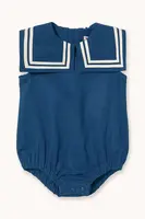 Kojenecké body Tinycottons STRIPES LINEN BODY