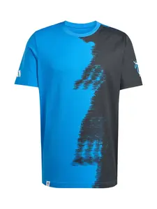 ADIDAS PERFORMANCE Funkčné tričko  modrá / čierna