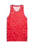 PUMA Dres 'Teamjaws'  červená / melónová / čierna / biela
