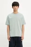 Bavlněné tričko Samsoe Samsoe JOEL pánské, béžová barva, M22300126