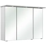 Xora ZRCADLOVÁ SKŘÍŇKA, bílá, 96/70/18 cm