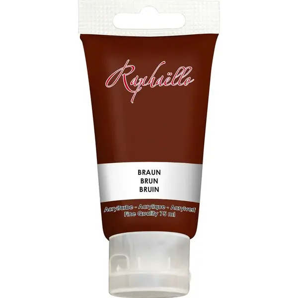 AKRYLOVÁ BARVA, hnědá