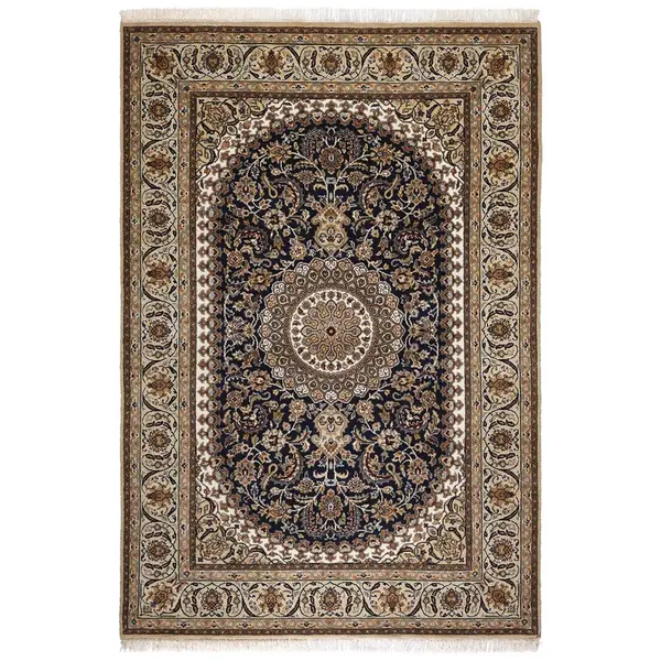 Cazaris ORIENTÁLNÍ KOBEREC, 90/160 cm modrá, béžová