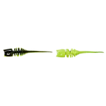 Dam gumová nástraha effzett garlic trout lure uv yellow/black 6 cm 10 ks