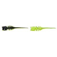 Dam gumová nástraha effzett garlic trout lure uv yellow/black 6 cm 10 ks