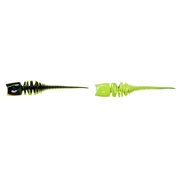Dam gumová nástraha effzett garlic trout lure uv yellow/black 6 cm 10 ks