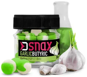 Delphin pop up nástraha d snax pop česnek butyric 20 g - 5,5 mm