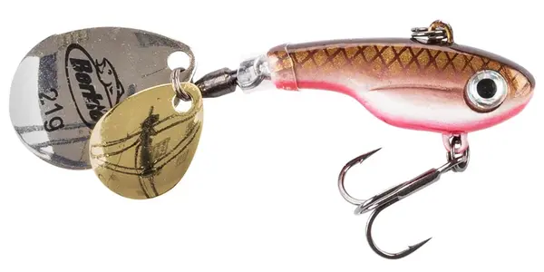 Berkley nástraha pulse spintail black n red - 7,5 cm 21 g