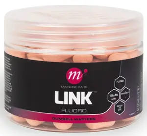 Mainline dumbell fluoro wafters link 150 ml 12x15 mm - pink