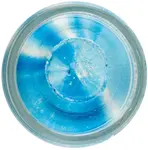 Berkley těsto na pstruhy natural glitter troutbait česnek - třpytivá modro-bílá