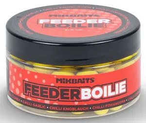 Mikbaits feeder boilie 100 ml 8-12 mm - chilli česnek