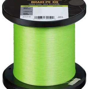 Berkley splétaná šnůra dex braid pe x8 chartreuse metráž - 0,10 mm 7,9 kg