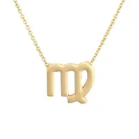 JVD Pozlacený náhrdelník s přívěskem Panna SVLN0195XH2GOPA