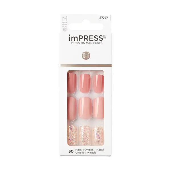 KISS Samolepící nehty imPRESS Nails All to Myself 30 ks