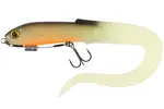 Fox rage gumová nástraha slick eel loaded uv hot olive - 35 cm 102 g #3/0