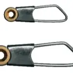 Cralusso průjezd s karabinkou brass head safety snap 6 ks - s