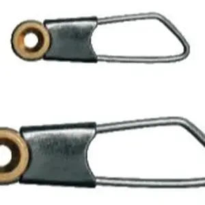 Cralusso průjezd s karabinkou brass head safety snap 6 ks - s