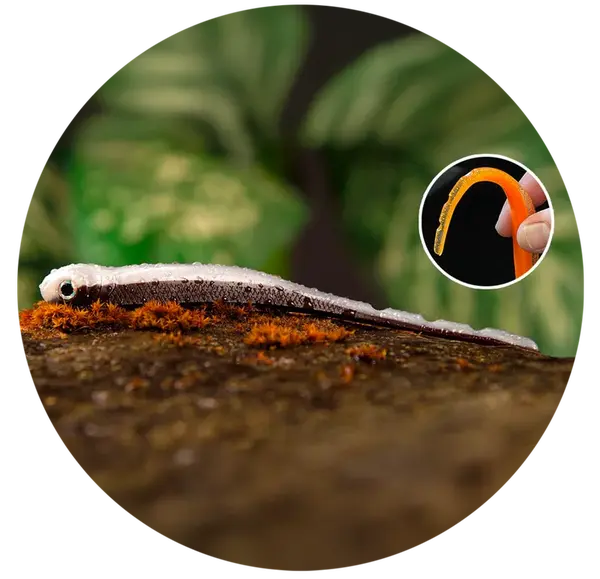 Redbass smáček big snake brown/silver - 20 cm 24,5 g