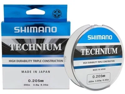 Shimano vlasec technium grey 200 m - 0,305 mm 8,5 kg