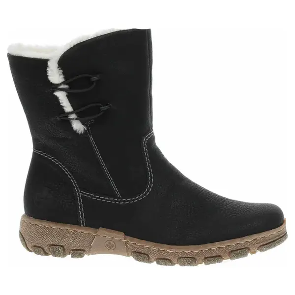 Dámské polokozačky Rieker Z0172-00 schwarz 39