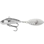 Savage gear 3d sticklebait tailspin sinking black silver - 8 cm 18 g