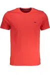 HARMONT &amp; BLAINE MEN'S RED SHORT SLEEVE T-SHIRT