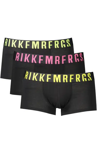 BIKKEMBERGS MEN'S BOXER BLACK