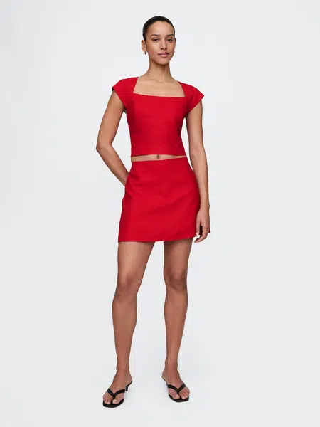 GAP Linen Short Skirt - Women's