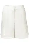 K-WAY WOMEN'S BERMUDA PANTS WHITE