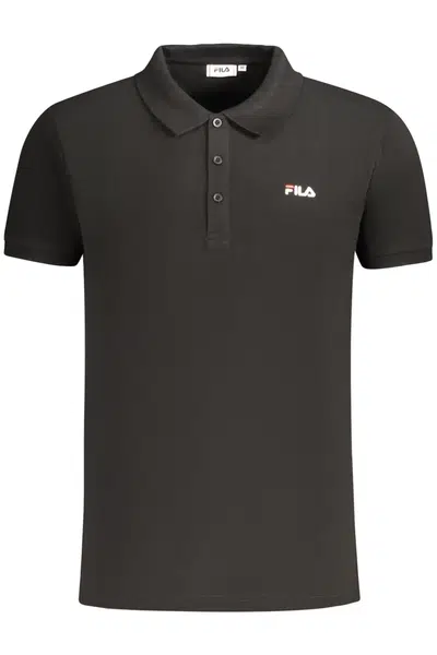 FILA POLO SHORT SLEEVE MEN BLACK