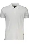 GIAN MARCO VENTURI POLO SHORT SLEEVE MAN WHITE