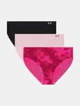 Women's panties Under Armour UA Pure Stretch Nov NS BKN - 3pk - Women's