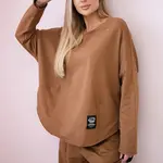 Włoski Bavlněná mikina kalhoty set mincovna