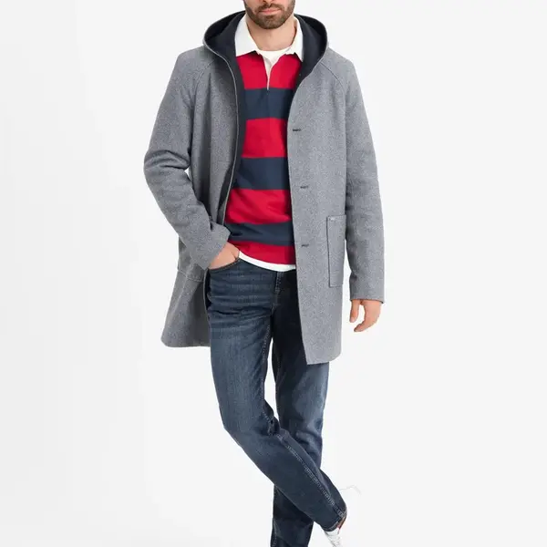 Pánský kabát Ombre