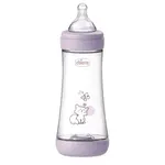 CHICCO Láhev kojenecká antikoliková Perfect5 300 ml dívka rychlý průtok 4m+