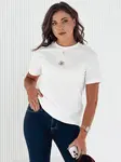 Dámské triko FLORTA ecru