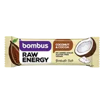 BOMBUS Raw energetická tyčinka kakao a kokos 50 g
