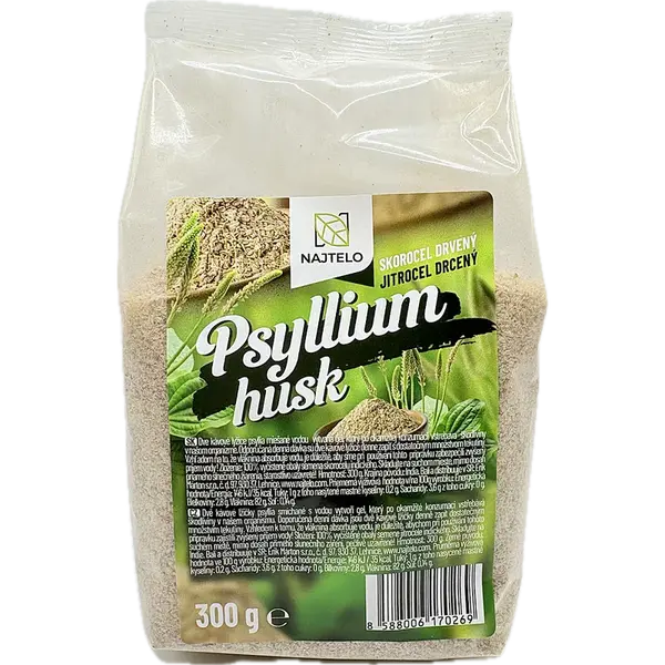 NAJTELO Psyllium Husk jitrocel indický drcený 300 g