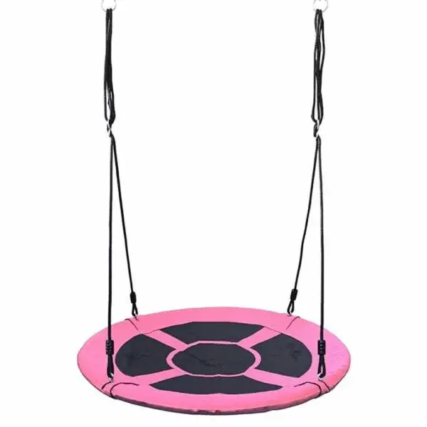 Houpací kruh čapí hnízdo 100 cm Baby Mix růžový