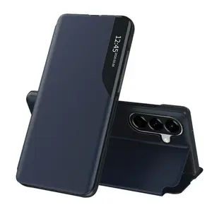 Eco Leather View Case, Samsung Galaxy A57 5G, modré