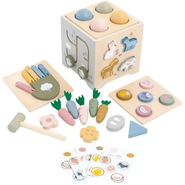 2Kids Toys Motor Activity Cube aktivity hračka 12m+ 37 ks