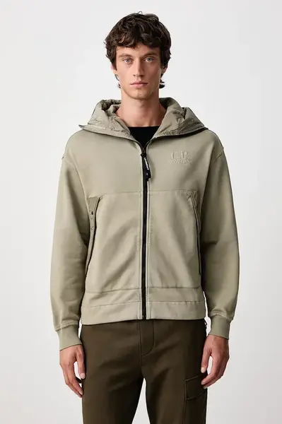 C.P. Company  mikina na zips pánska bavlnená