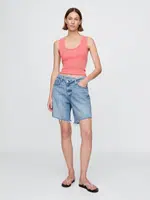 GAP Džínové kraťasy '90s Loose Bermuda - Dámské