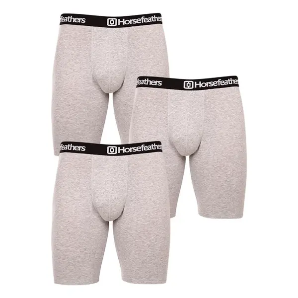 Horsefeathers 3PACK pánské boxerky Dynasty long (AM195C) XXL