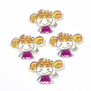 Transparent Printed Acrylic Pendants