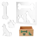 Dog Theme Transparent Acrylic Templates