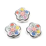 Printed Handmade Porcelain Beads